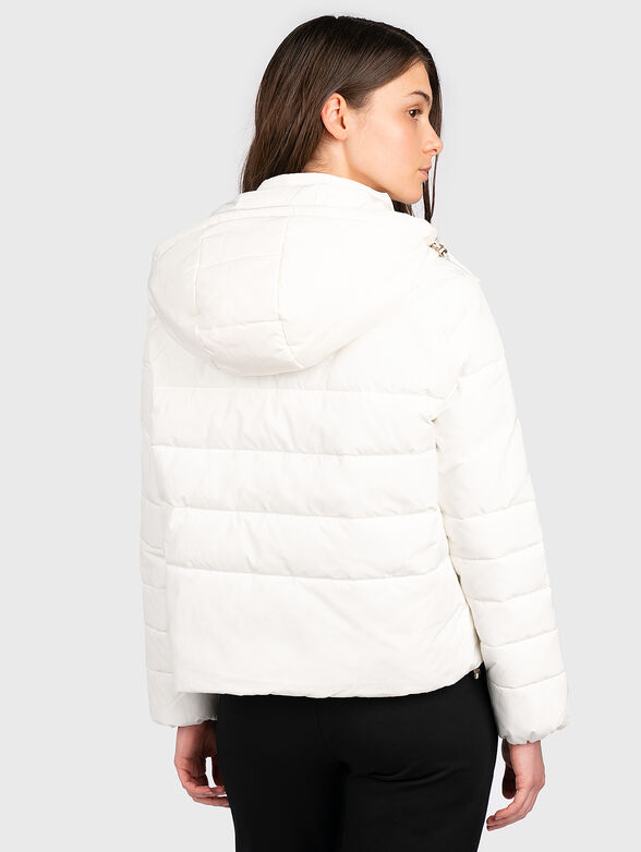 Padded jacket with quilted effect - 3