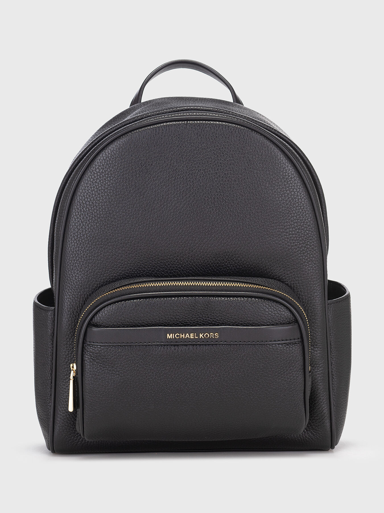 Black leather backpack brand MICHAEL KORS Globalbrandsstore en