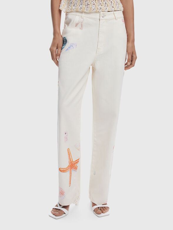 STARFISH straight pants - 1