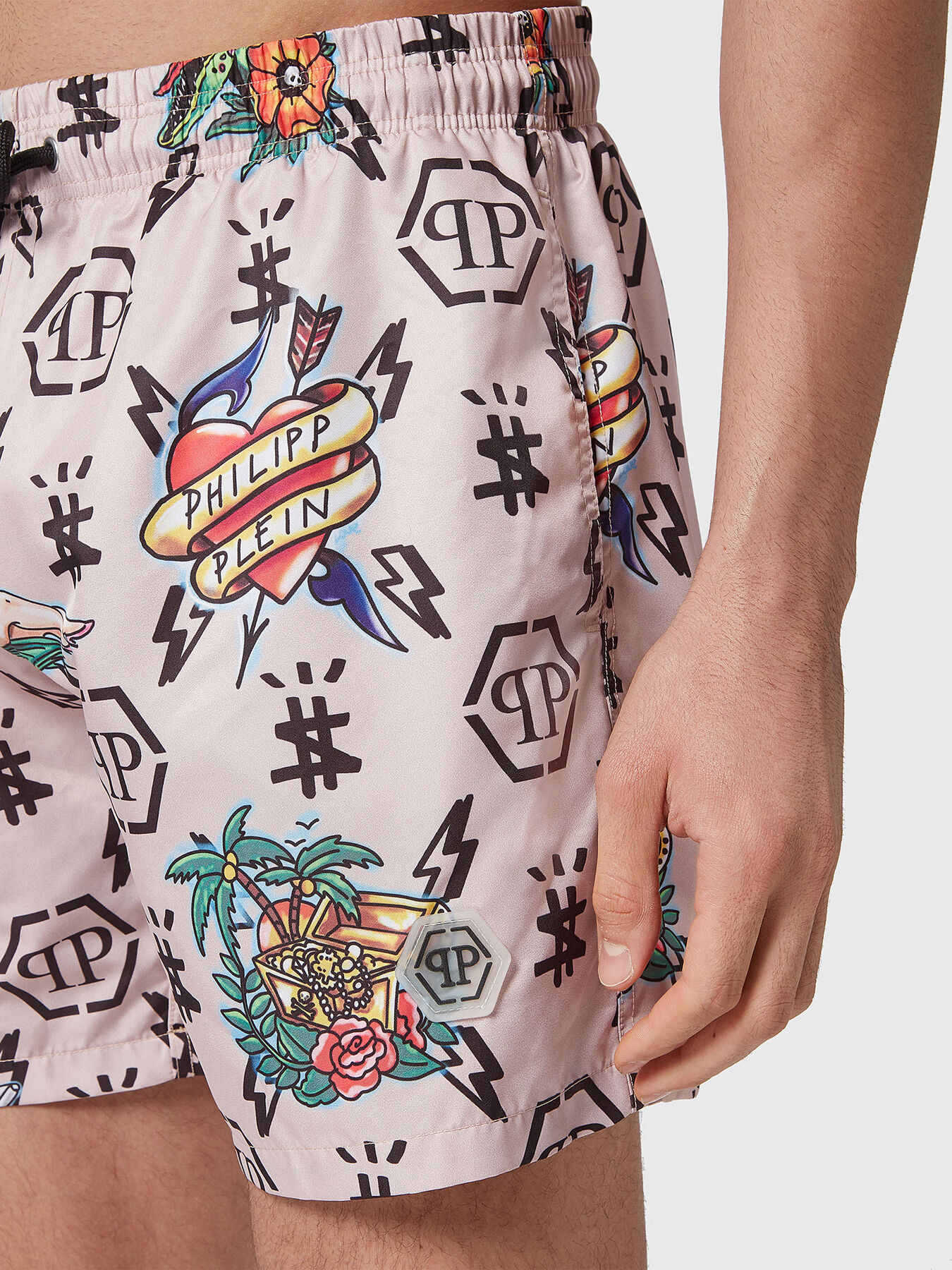 Swimcity★韓国アイドル着用★Tahiti shorts Road Trippin Elastic Waist Shorts - Salt Crystal | Billabong