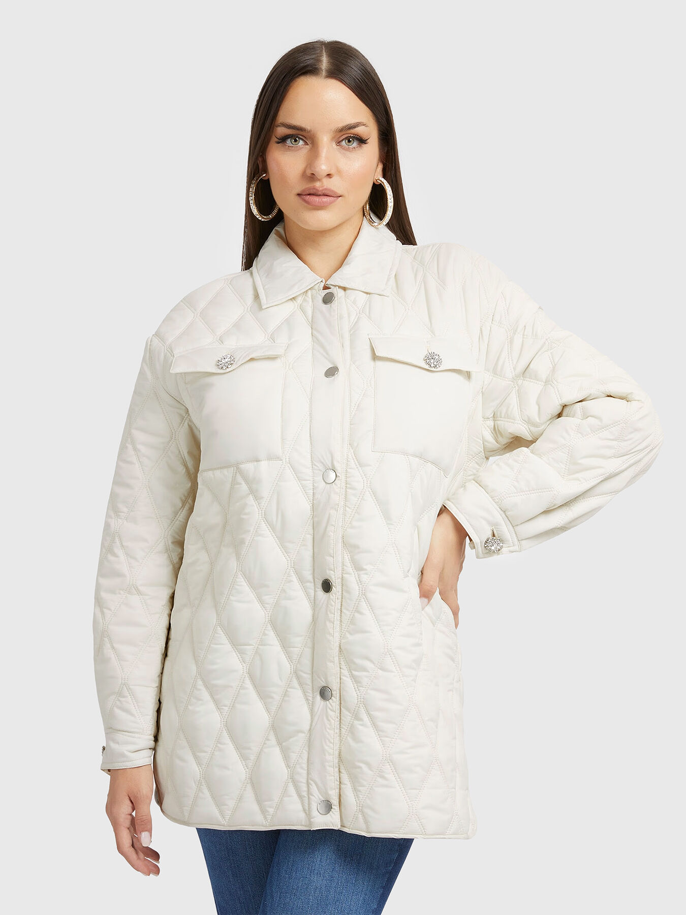 ジャケット・アウター GLOWNY G WORK JACKET (WHITE) G WORK JACKET (WHITE) - GLOWNY