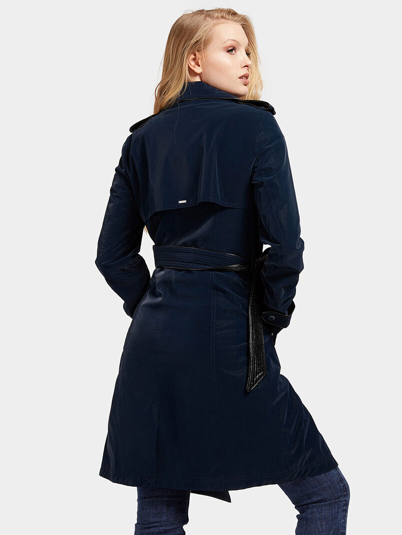 Trench SUSAN with eco-leather accents - 3