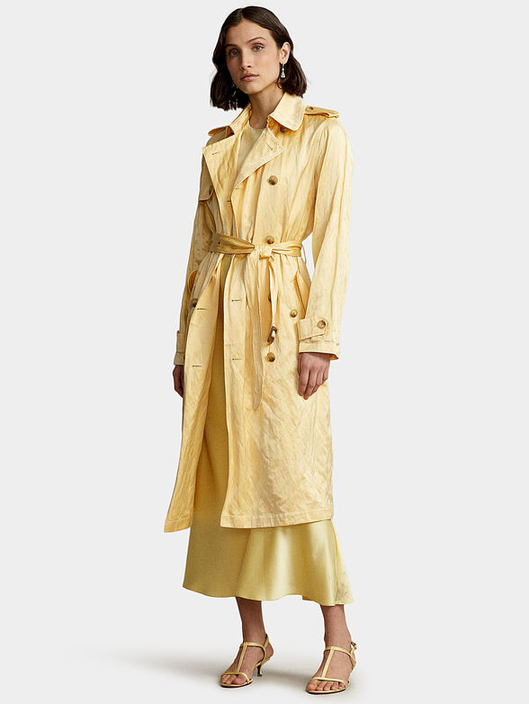 Trench with accent buttons - 4