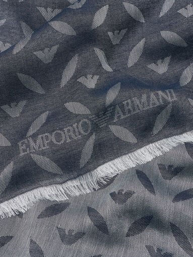 Cotton blend scarf  - 5