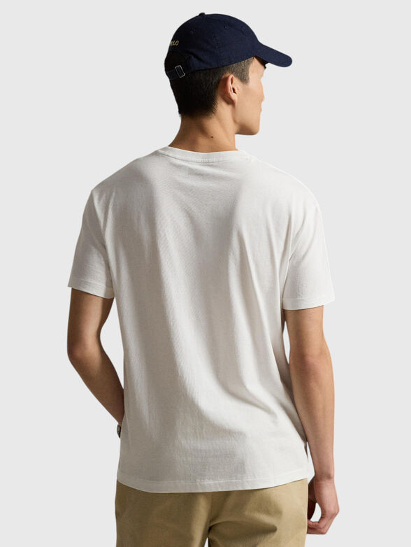 V-neck cotton T-shirt - 3