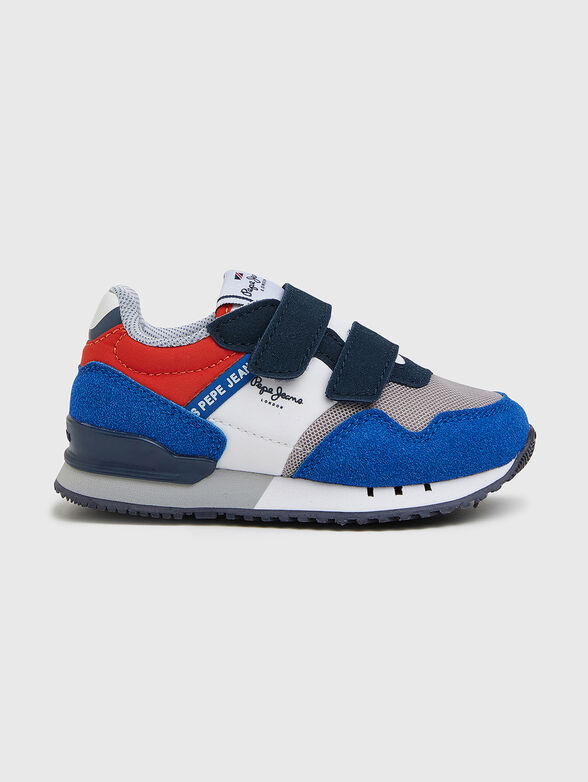 Sports shoes LONDON MAY with velcro fastening - 1