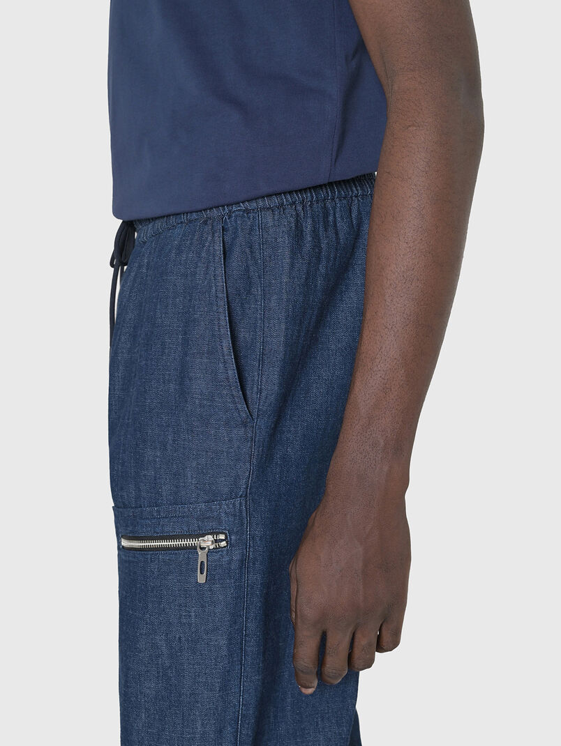 Jeans with elastic waist - 3