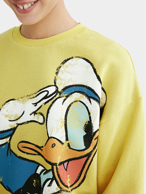 Sweatshirt with Donald Duck print - 4