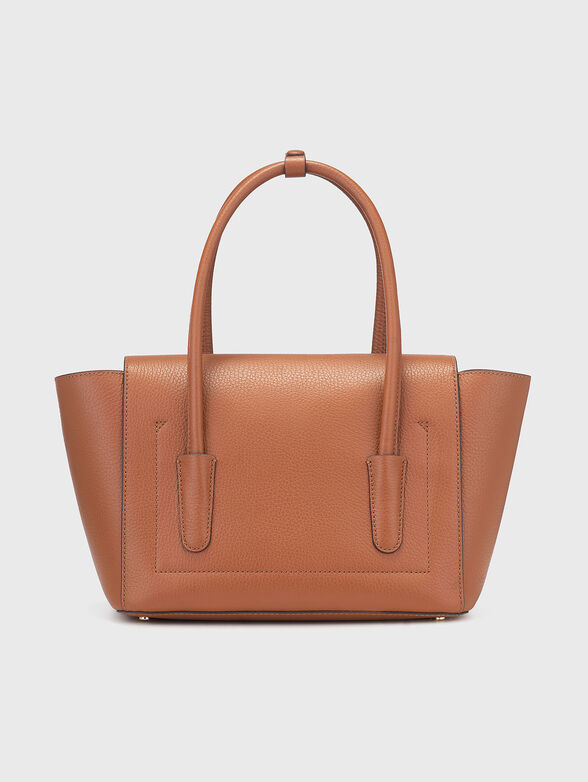Leather bag with gold details - 3