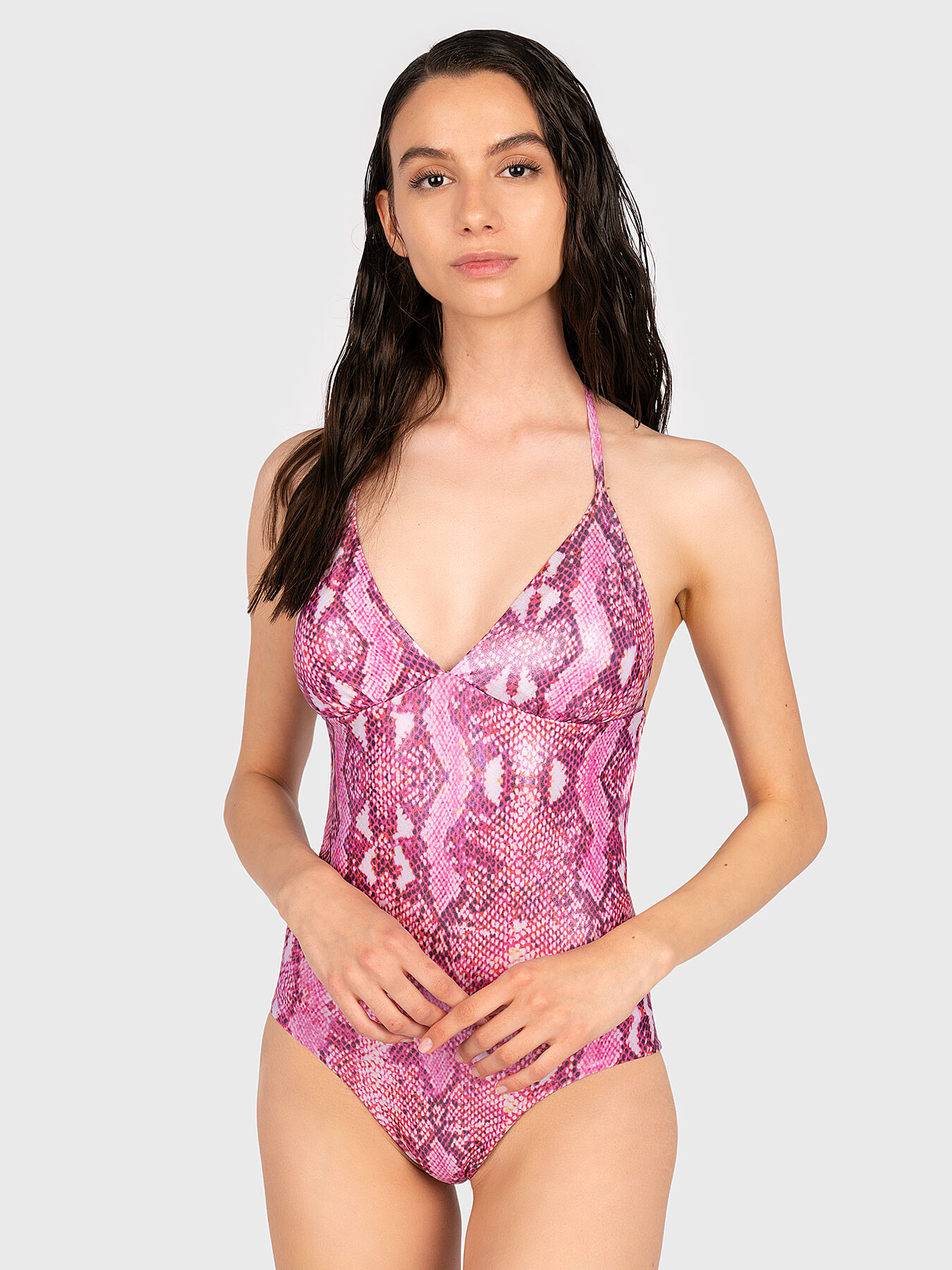One piece swimsuit with animal print brand LIU JO Globalbrandsstore en