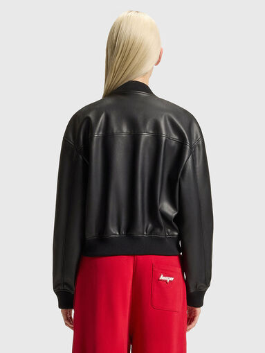 Bomber jacket with elastic cuffs - 3