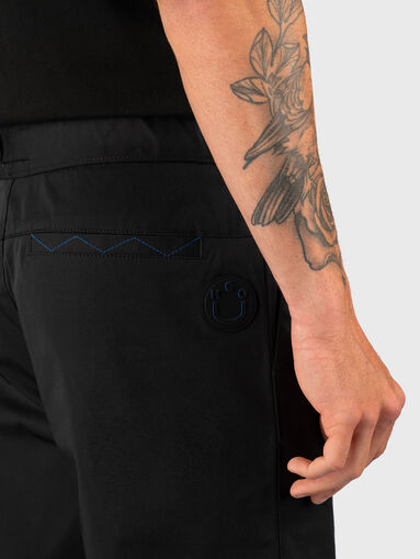 GEIKO straight trousers with waist belt - 3