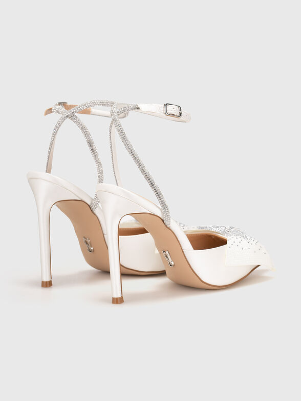 Heeled shoes with rhinestones - 3