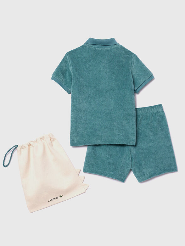 Two-piece pyjamas with storage bag - 1