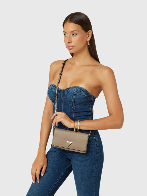 NOELLE saffiano clutch - 2