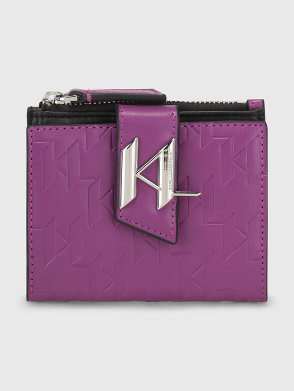 K/SADDLE small wallet with metal logo - 1
