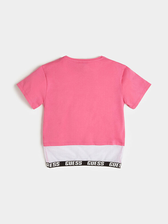 Black T-shirt with logo - 2