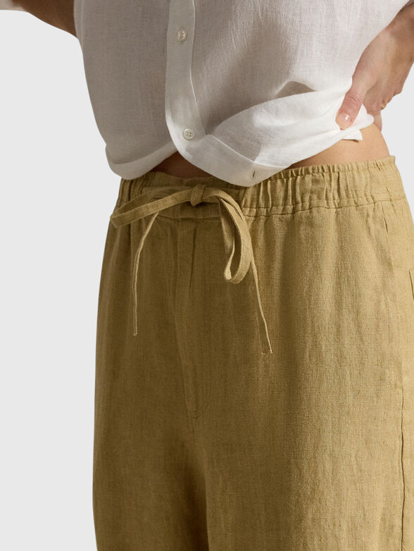 Linen trousers - 3