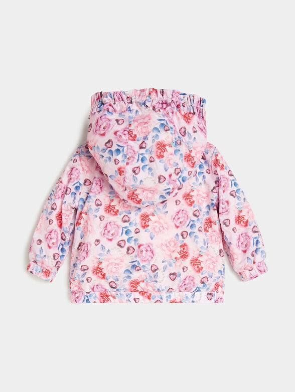 Jacket with floral print - 2