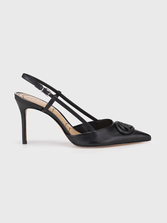 Nappa leather pumps with detail - 1