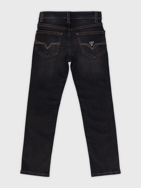 Black slim jeans - 2