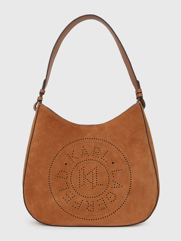 Leather bag with logo - 1