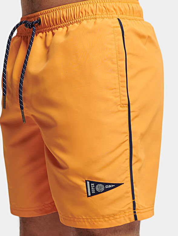 Blue beach shorts - 3