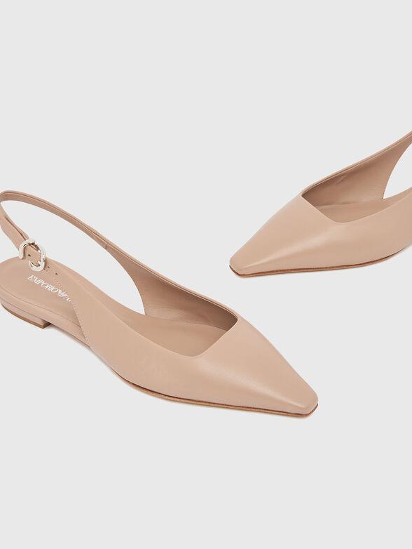 Leather ballerinas - 4