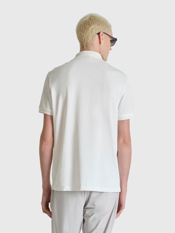 Short sleeved cotton polo shirt - 2