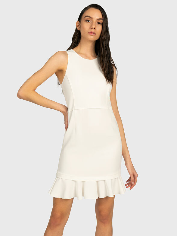 Mini dress with ruffles - 1