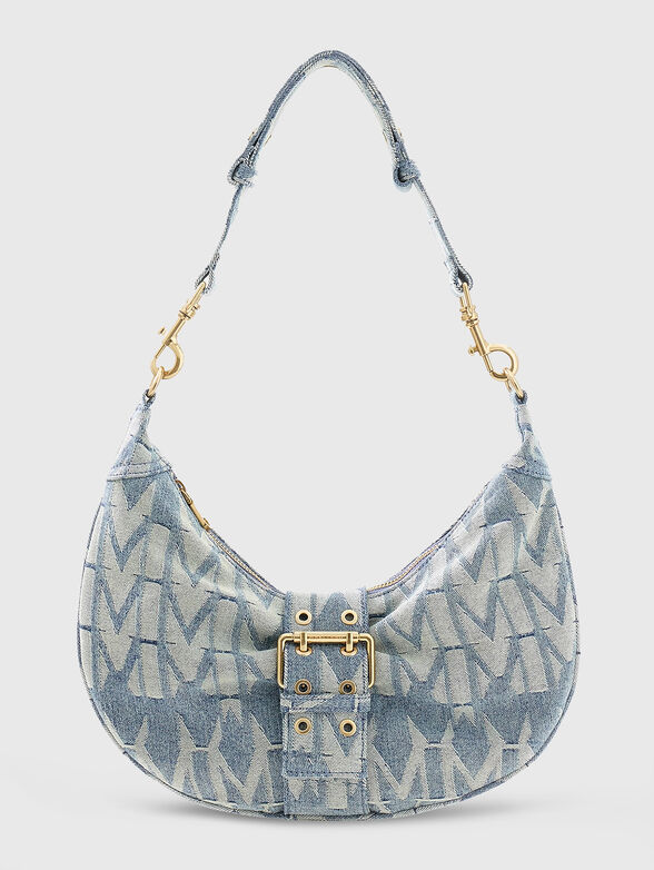 Denim bag with accent print - 1
