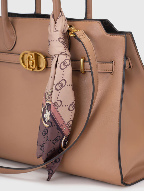BOSTON large bag with monogram print - 5