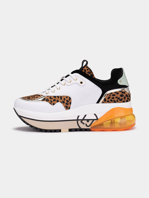 AIR MAXI 2B Sports shoes with leopard print - 4