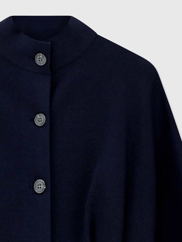 Dark blue jacket with buttons - 4