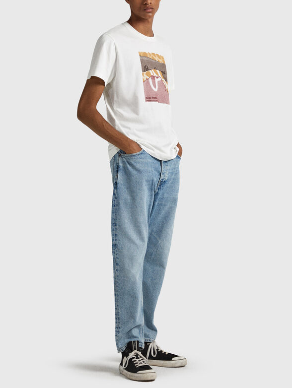 KENELM cotton T-shirt with print - 2