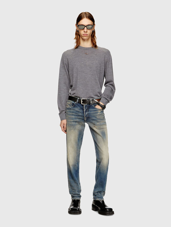 2023 D-FINITIVE L.32 logoed straight jeans - 4