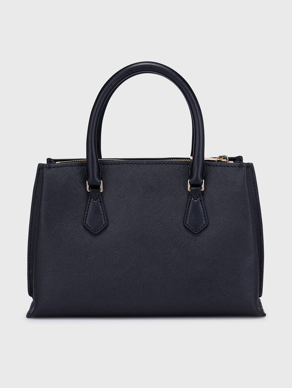 SATCHEL black leather tote bag - 3