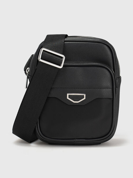 Черна кросбоди чанта - 1