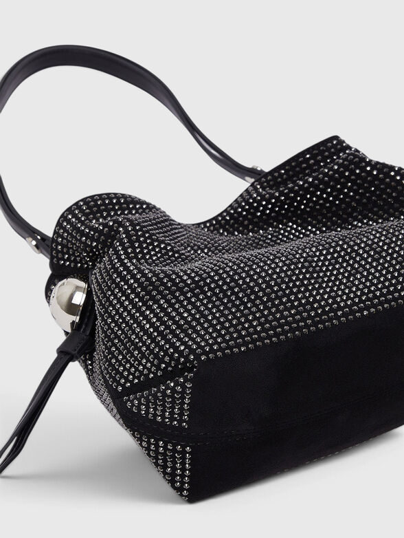 Small RICCY Bag with crysta appliqu&eacute;s - 4