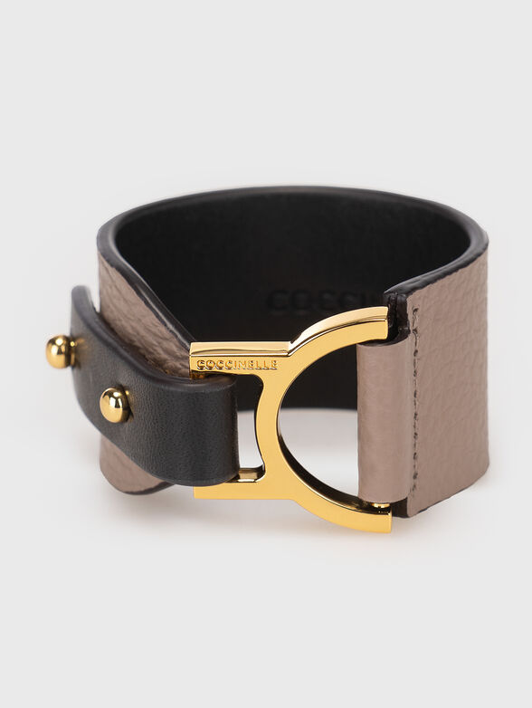 ARLETTIS beige bracelet with gold accent - 1