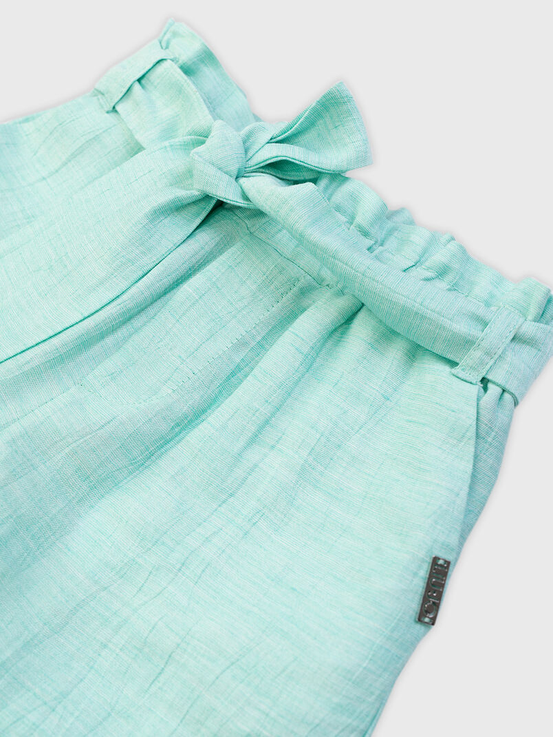 Trousers with belt - 3