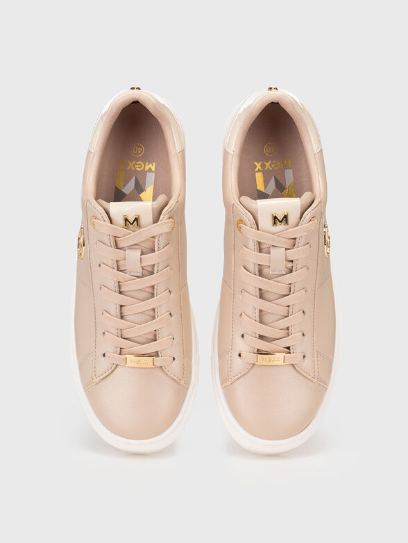 CRISTA LOVE sports shoes in beige - 6