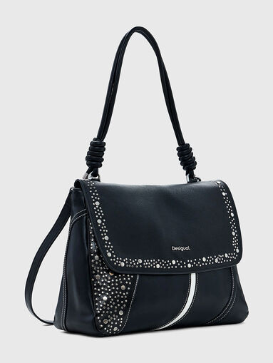 Black bag with eyelets - 3
