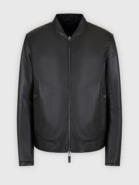 Two-faced leather jacket - 1