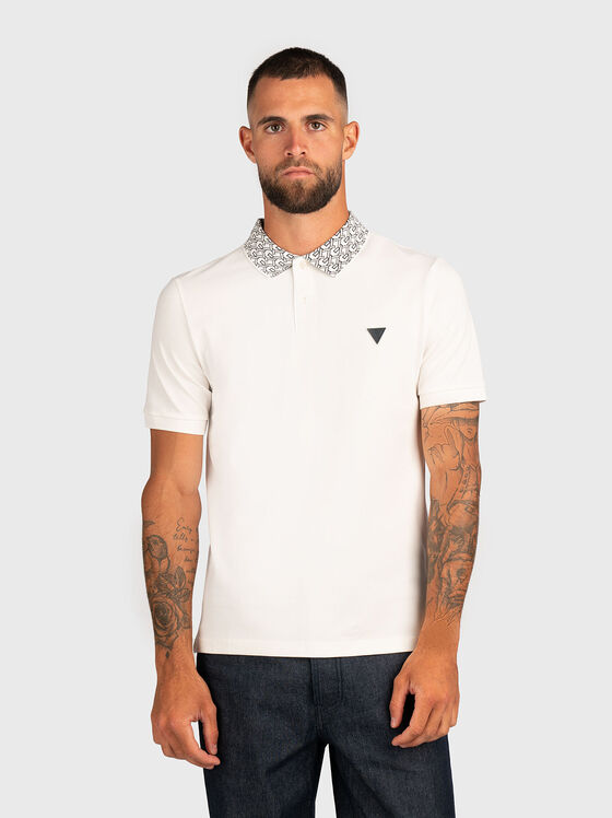 Поло-шърт с контрастна яка - 1