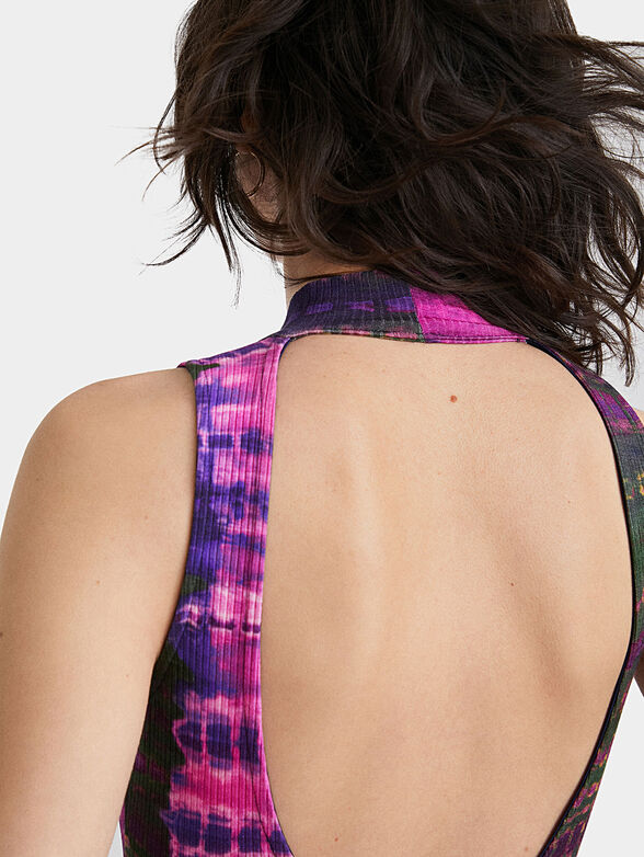 Bodysuit with tie-dye effect - 5