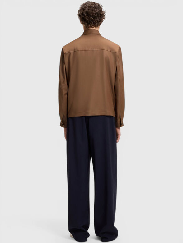 BECKHAM x BOSS wool jacket with a double zip - 3