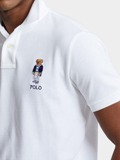 Polo shirt with POLO BEAR logo embroidery - 5