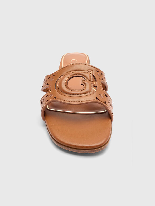 Eco leather sandals - 3