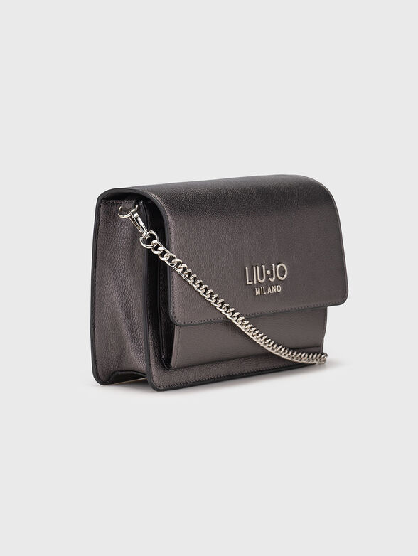 Small crossbody bag with gold details - 4